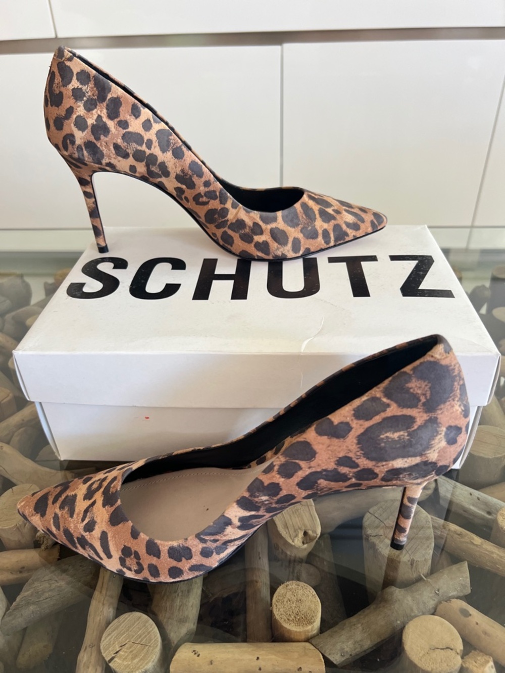 SCHUTZ Rosie Suede Pump Shoes